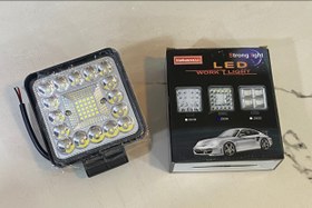 تصویر JK318 - پرژکتور آفرودی چهارگوش تک رنگ نور سفید(قیمت بسته 1 عددی) Work light