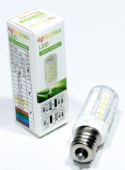 تصویر لامپ پیچی LED ژانومه سفید (لامپ E12) 