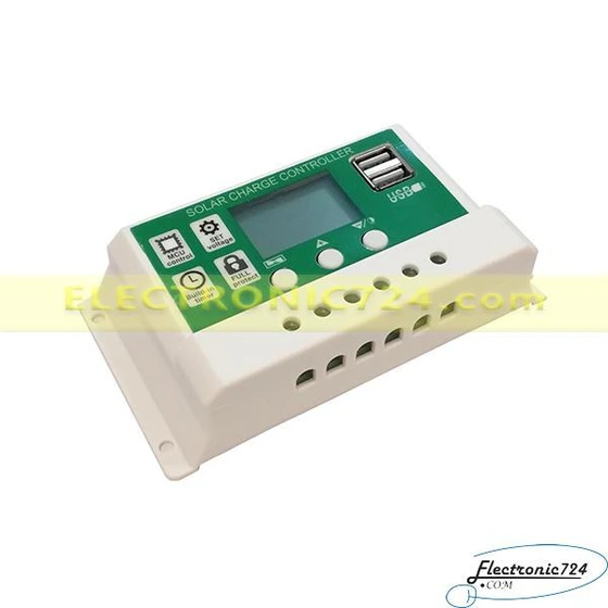 خرید و قیمت شارژ کنترلر سولارسل W88-C 30A Solar Charge Controller