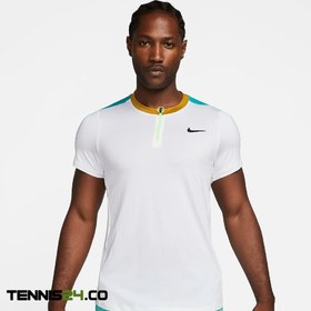 تصویر پلوشرت تنیس مردانه نایک NikeCourt Dri-FIT Advantage- سفید NikeCourt Dri-FIT Advantage White Polo