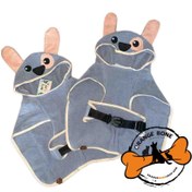 تصویر حوله تن پوش سگ (سایز L) 