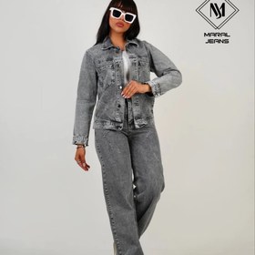 تصویر کت جین قد70 