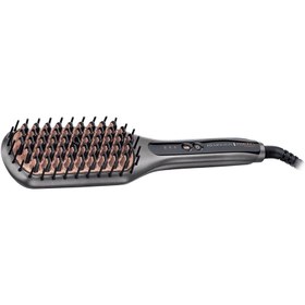 تصویر برس حرارتی رمینگتون مدل CB7480 ا Remington Keratin Protect Sleek & Smooth Heated Straightening Brush Model-CB7480 (Gray) Remington Keratin Protect Sleek & Smooth Heated Straightening Brush Model-CB7480 (Gray)