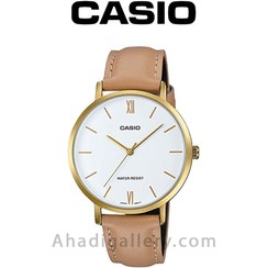 تصویر ساعت عقربه ای کاسیو زنانه LTP-VT01GL-7BUDF Casio LTP-VT01GL-7BUDF Analog Watch