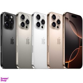 تصویر گوشی آیفون 16 پرو | حافظه 256 گیگابایت دو سیم‌کارت استوک Apple iPhone 16 Pro Dual Sim Stock 256 GB