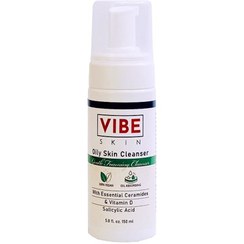 تصویر فوم شستشو پوست خشک و حساس Vibe Skin گیاهی 150 میل 