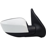 تصویر آینه بغل ساینا کاوج با فلاپ سفید (راست) 