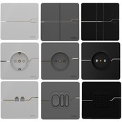 تصویر کلید و پریز ویرا T2 