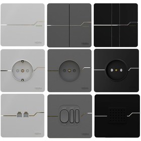 تصویر کلید و پریز ویرا T2 