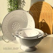 تصویر آبکش ایکیا رنگ سفید سایز ۱۶ سانت 