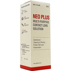 تصویر محلول شستشوی لنز نئو پلاس نئو ویژن 130 میل NEO VISION Neo Plus contact lens solution130 ml