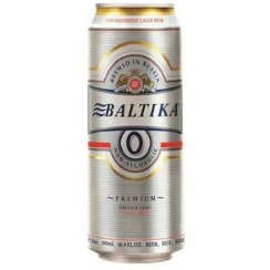 تصویر آبجو بدون الکل Baltika بالتیکا کلاسیک 500 میل 