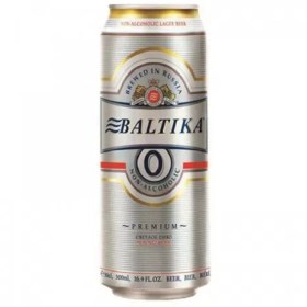 تصویر آبجو بدون الکل Baltika بالتیکا کلاسیک 500 میل 