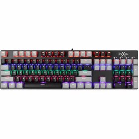 تصویر کیبورد گیمینگ مکانیکال فاکس ایکس ری Chaos FXR HKM 69 FoxXray Chaos FXR-HKM-69 Mechanical Gaming Keyboard