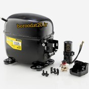 تصویر کمپرسور برودتی سکاپ مدل SC18G ظرفیت ۱/۲ اسب بخار گاز R134a 