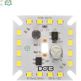 تصویر چیپ 16 وات برق مستقیم مربعی خازن دار مارک CCC DOB 16 WAT