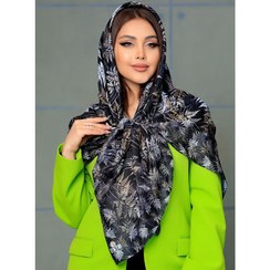 تصویر روسری کرپ دور دست دوز در دو طرح(A0779) روسری کرپ شیک و مجلسی دور دست دوز