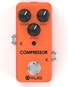 تصویر پدال افکت کمپرسور کوچک KLIQ برای گیتار و باس - ارسال 20 روز کاری KLIQ Tiny-Compressor Effect Pedal for Guitar & Bass