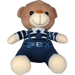 تصویر عروسک خرس کراوات‌دار 