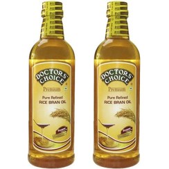 تصویر روغن سبوس برنج دکتر چویس 1 لیتری Dr. Choice Rice Bran Oil 1 Liter
