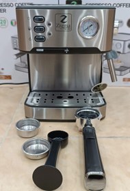 تصویر دستگاه اسپرسو ساز زیگما مدل RL_744 ESPRESSO COFFEE MAKER