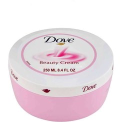 تصویر (اصلی/250میل) کرم مرطوب کننده و تغذیه کننده بدن داو Dove مدل Beauty 