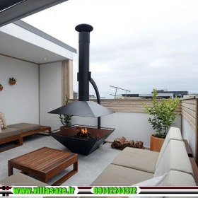 تصویر آتشدان ویلایی کد 251 