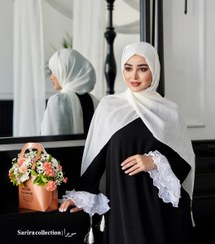 تصویر عبا مجلسی ترلان | جنس ندا – سبک و ضدچروک 