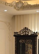 تصویر گچبری پیش ساخته گل گوشه سقفی طرح ۵ 