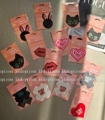 تصویر چسب نیپل سینه کاغذی طرح دار 