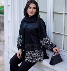 تصویر مانتو دانشجویی پرشیا جلوبسته_شیکان 