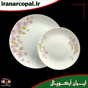 تصویر سرویس غذاخوری 25 پارچه آرکوپال (۶ نفره) اما بنفش iropal 25 Pcs