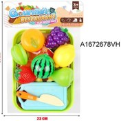 تصویر اسباب بازی برش میوه مدل خارجی 
