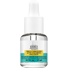 تصویر پچ جوش مایع نامرئی با اسید سالیسیلیک کیلز Truly Targeted Acne-Clearing Pimple Patch with Salicylic Acid | Kiehl's Since 1851