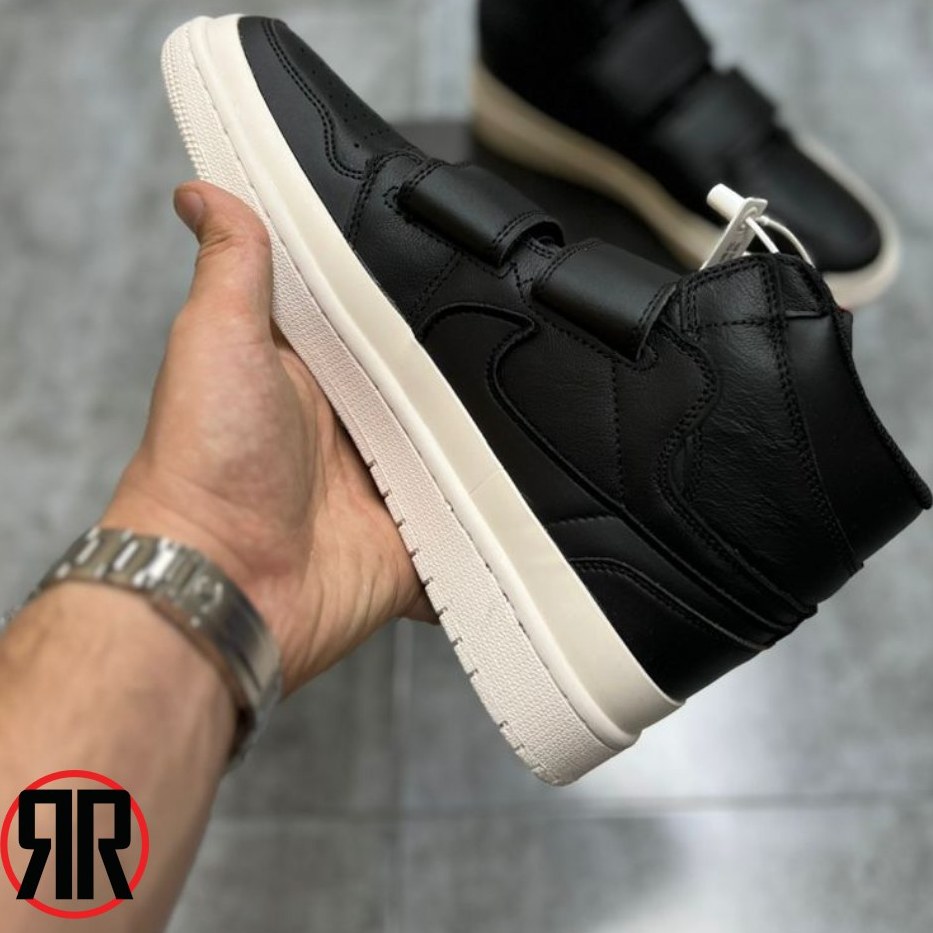 Jordan 1 double shop strap on feet