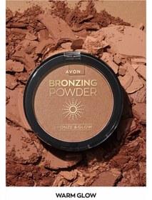 تصویر کرم پودر اورجینال برند Avon مدل Bronze &amp; Glow Warm Glow کد 832341269 