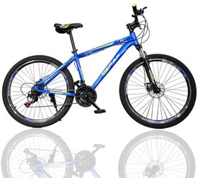 تصویر دوچرخه آلومینیوم سایز 26 دراک ترمز دیسکی - رنگ آبی Bike 26 inch Disc Brakes 21sp Alloy Blue