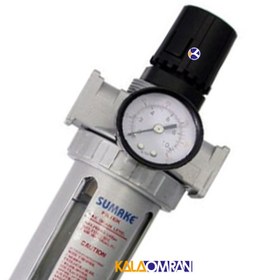 تصویر واحد مراقبت \&quot;1/2 تکی سوماک مدل SA-2324F&amp;R SUMAKE SA-2324 1/2" MINIAIR FILTER; REGULATOR & LUBRICATOR