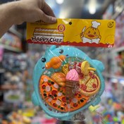 تصویر میوه و فست فود برشی 