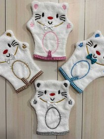 تصویر لیف حوله ای گربه 