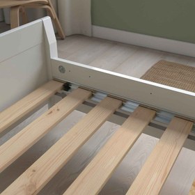 تصویر کفی تخت چوب طبیعی 