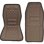 تصویر عرقگیر وپشتی طبی صندلی خودرو بسته 2 عددی مناسب برای تمام خودرو ها - مشکی 