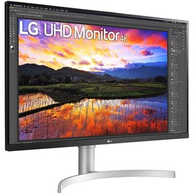 تصویر مانیتور گیمینگ سامسونگ مدل 32UN650-W سایز 31.5 اینچ Samsung 32UN650-W Gaming Monitor