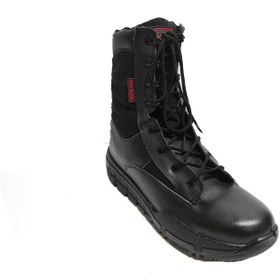 تصویر پوتین شاهین زیپ دار جیر ا Sahin boots with suede zipper Sahin boots with suede zipper
