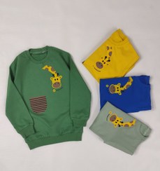 تصویر بلوز بچگانه زرافه سایز ۴۰ و ۴۵ 