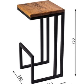 تصویر صندلی کانتر / صندلی اپن مدل Ch301 - طرح Ch301 - Counter Chair