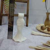 تصویر بیس خام مجسمه لباس عروس 