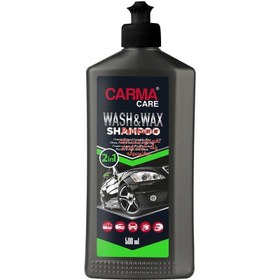 تصویر شامپو شستشو و واکس بدنه خودرو CARMA CARE شامپو بدنه خودرو CARMA مدل شامپو شستشو و واکس بدنه خودرو CARMA CARE