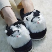 تصویر پاپوش پولیشی بچگانه گربه کلاهدار 