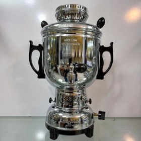 تصویر سماور گازی دولوکس Deluxe gas samovar with Apollon thermocouple